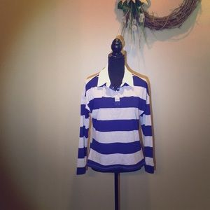 Long sleeved rugby shirt